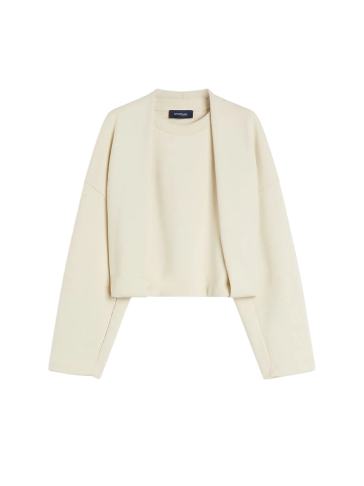 Sportmax SWEATSHIRT - Bianco | 83c4c81e07a3fa599ed3461328fd7258f3f3ff19
