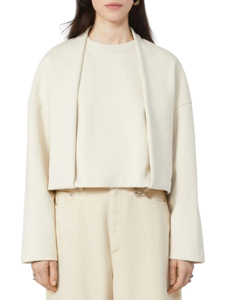 Sportmax SWEATSHIRT - Bianco | 5e7f8395553353f158dd4340bcab74c9dc342799