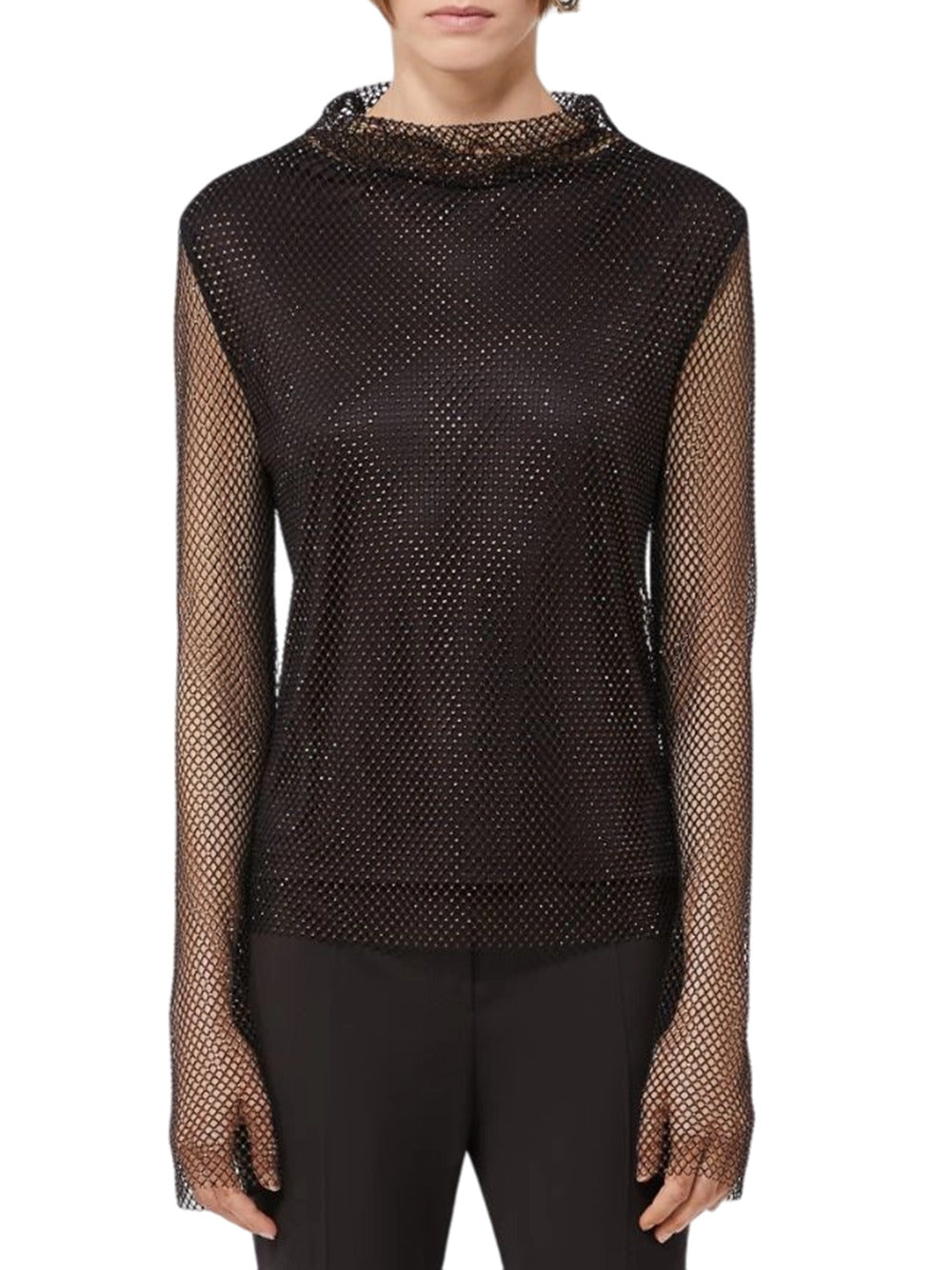 Sportmax TOPS - Nero | 9dea2c7f07c95fe186081ca46c349dc254109fb1