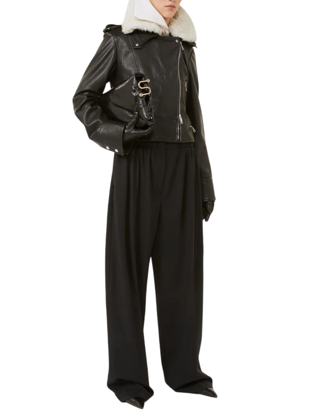 Sportmax PANTS - Nero | da61e54bc4c38bb355a43cea5a1050434ef6cb7e