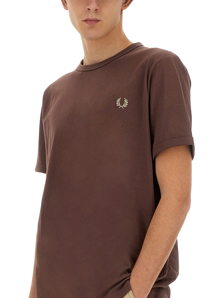 Fred Perry T shirt - Marrone | Wanan Luxury