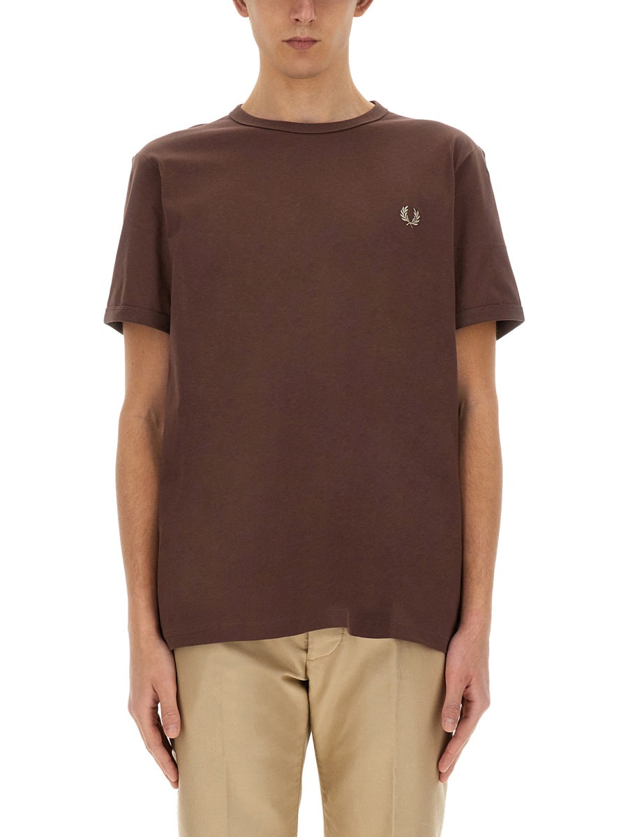 Fred Perry T shirt - Marrone | Wanan Luxury