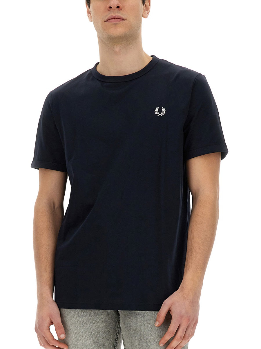 Fred Perry T shirt - Blu | Wanan Luxury