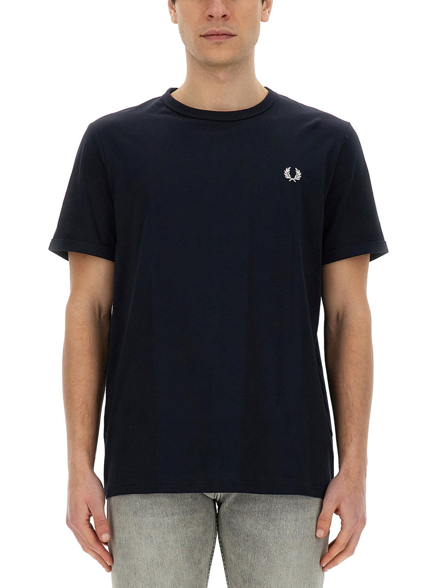 Fred Perry T shirt - Blu | Wanan Luxury