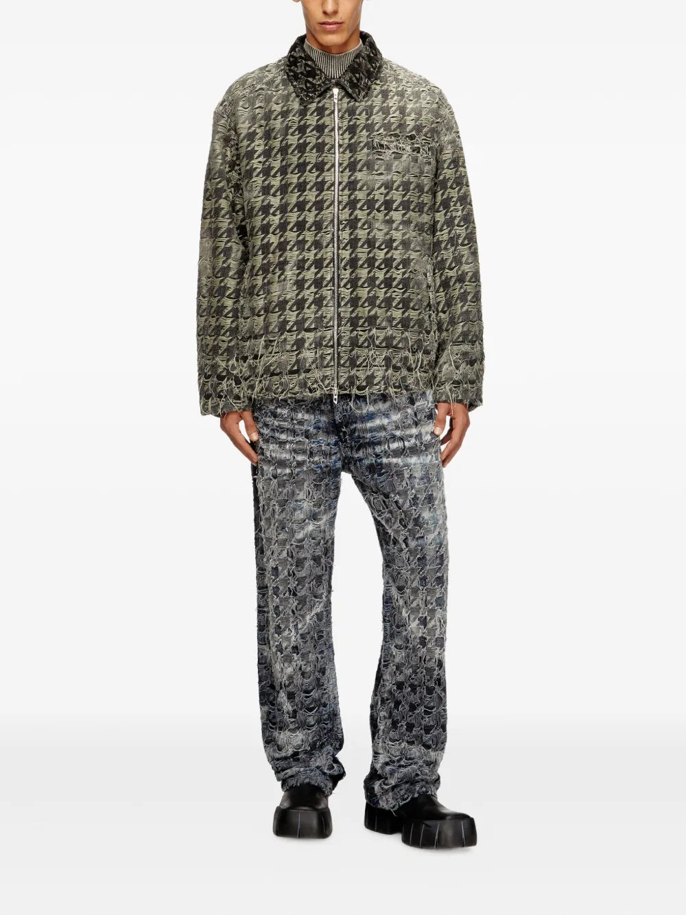 Diesel JACKET - Nero | db337fce9eec3430824176628c20f4735e2e2960