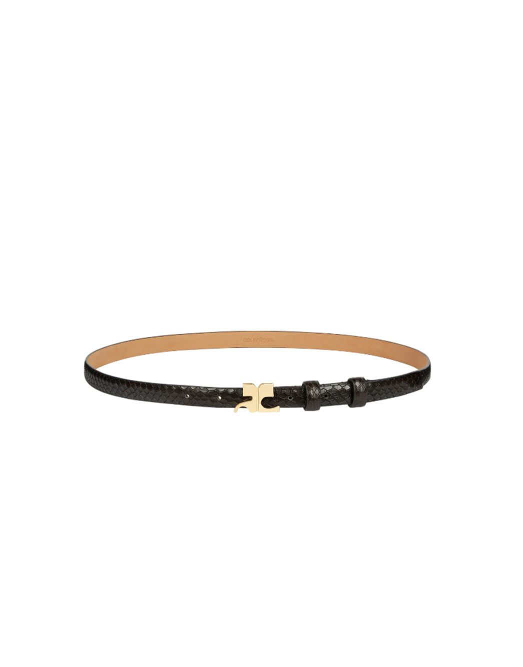 Courreges BELT - Marrone | e4aa9dbb193bdfa191901f01fa96fe535549210f