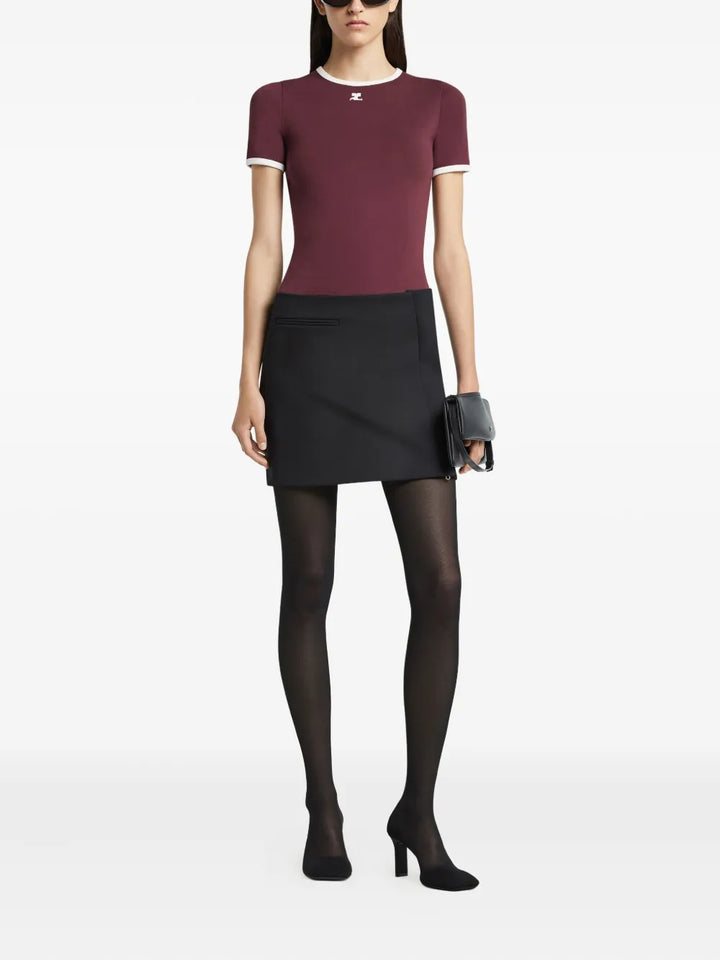 Courreges T-shirts - Rosso | d65d74cef1061b98b48cdd4313f2466cbc2af604