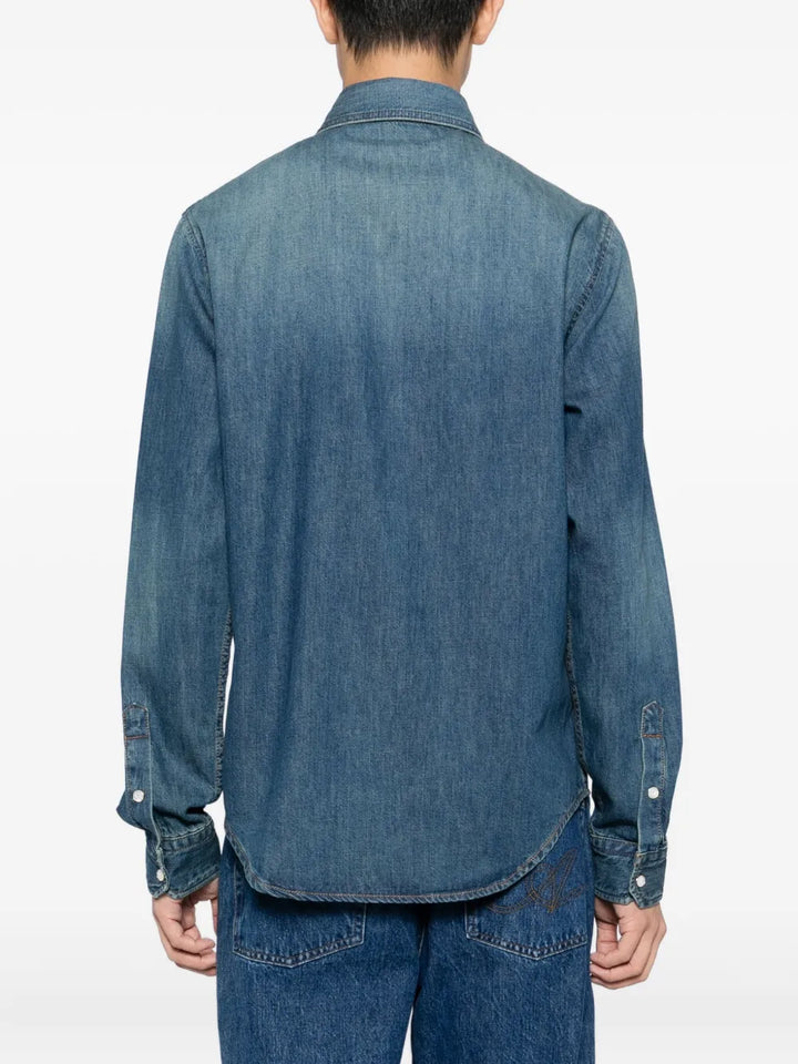 Versace SHIRT - Blu | b0ac9b4e5f58ff3209e6e0665a042ca88a226cb4