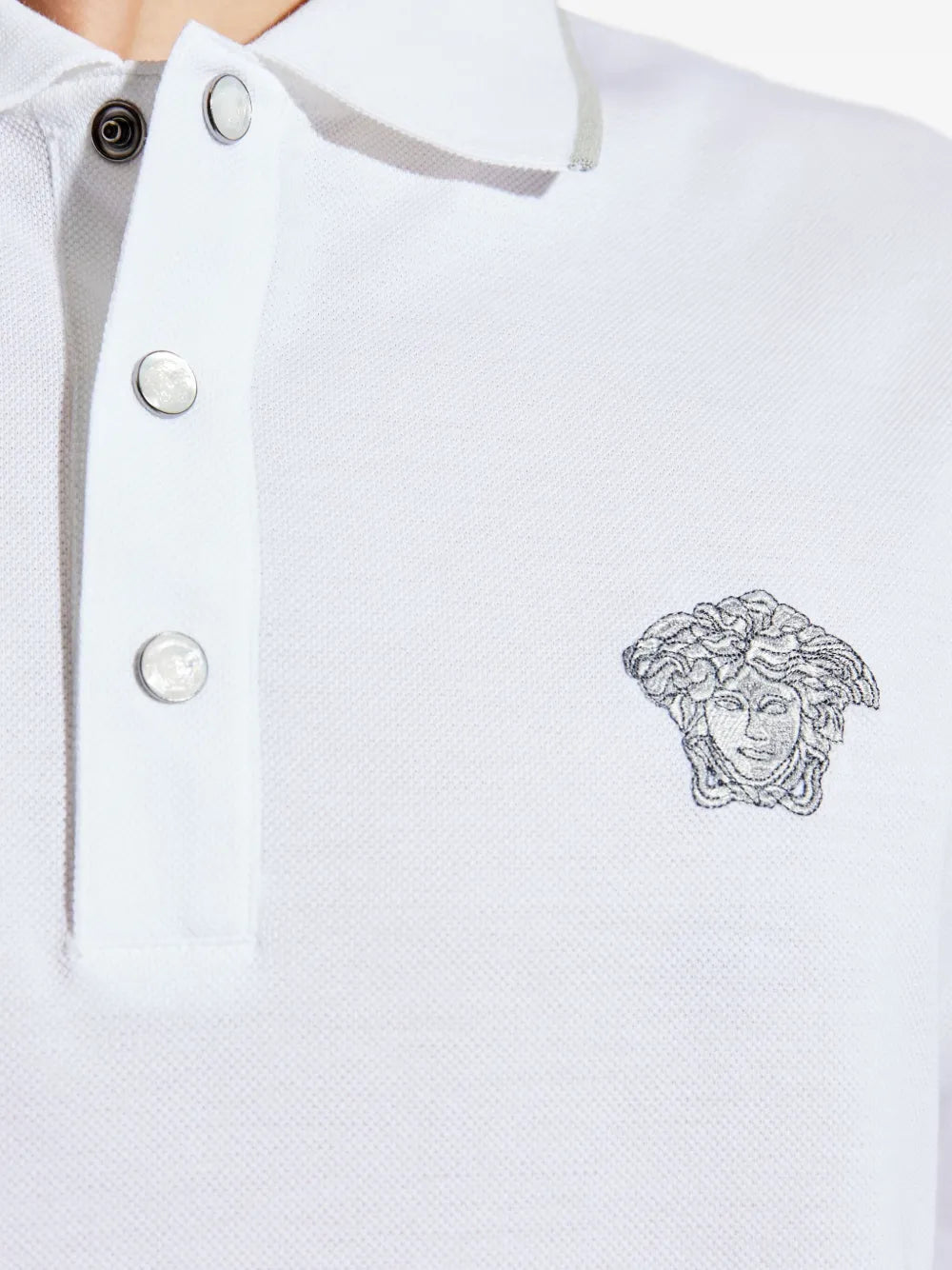 Versace POLO - Bianco | 6b64f49625fa739d57bac007a86040386bcd9a37