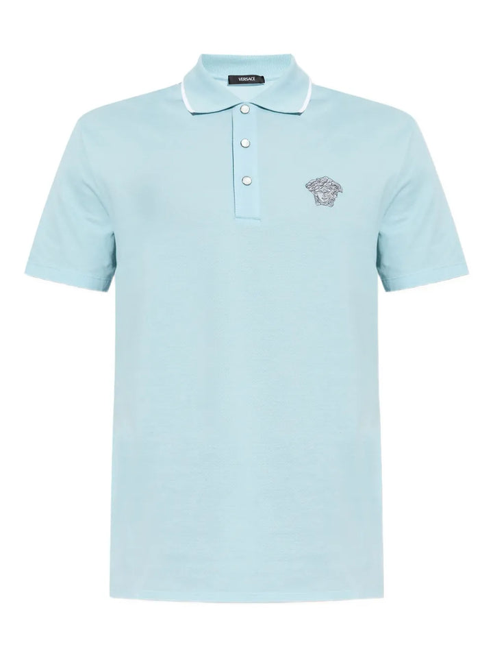 Versace POLO - Blu | 41bc33edacd5c9a1c48d5606cff8ef8bb7cf812d