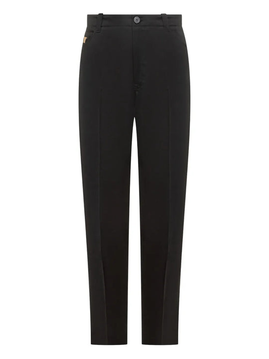 Pantaloni Con Placca Medusa