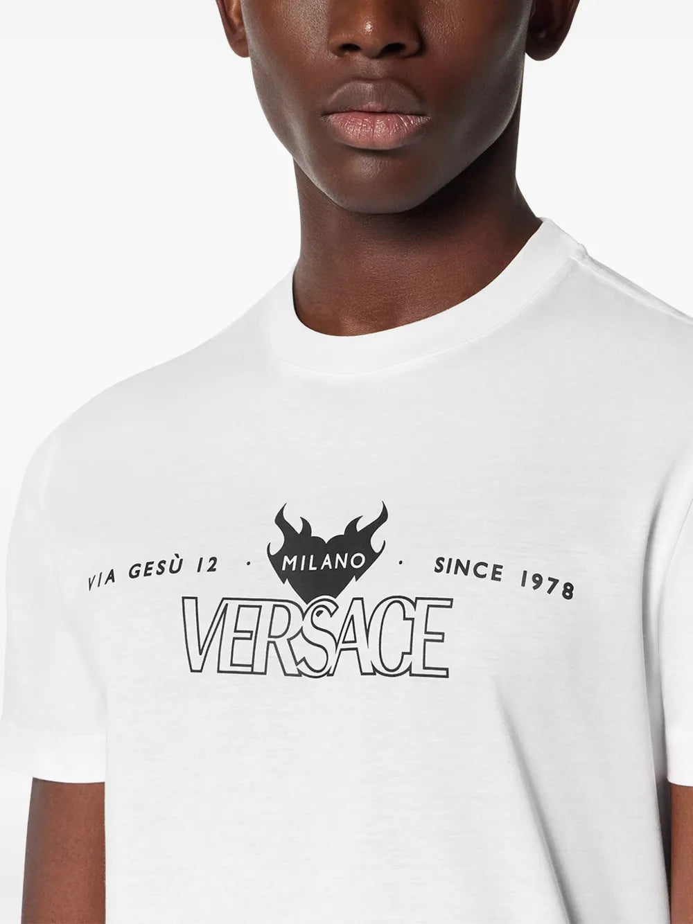Versace TSHIRT - Bianco | 65a3f72262765ae364995371b07498ed6c5c32a9