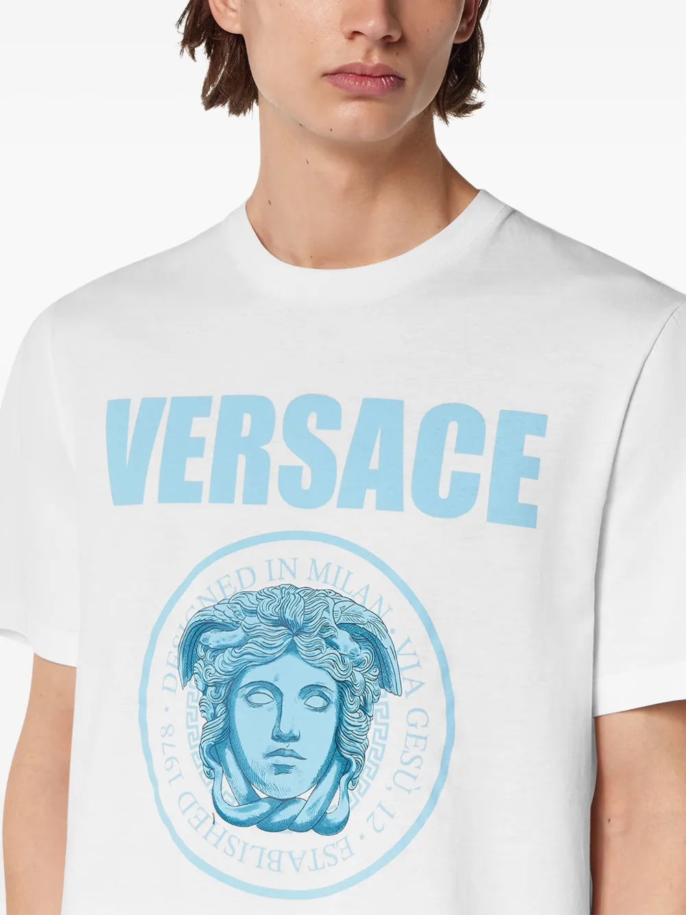 Versace TSHIRT - Bianco | e9de1f3ce31953f2a3323a6f0a0976de56ed577b