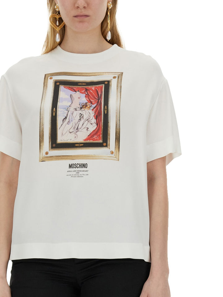 Moschino T shirt - Bianco | Wanan Luxury
