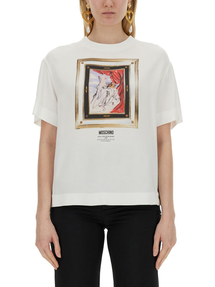 Moschino T shirt - Bianco | Wanan Luxury