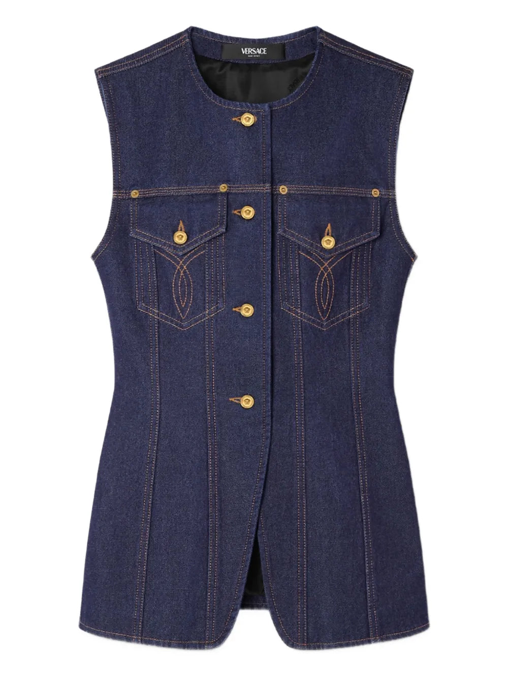 Versace TOP - Blu | 1c3cb7f2b88d55def27987fc2b5afb7cf88f9b7a