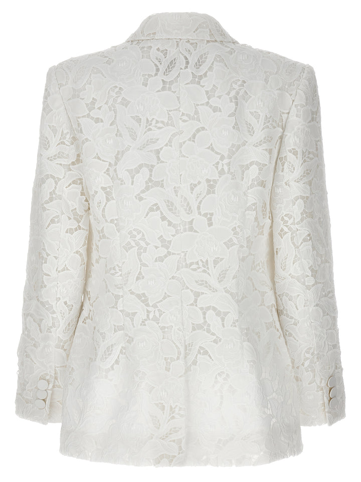 Natura Lace Blazer And Suits Bianco