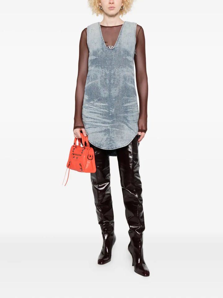 Diesel DRESS - Blu | 7ef39853230d36b12f6984dd895f128e1987b626