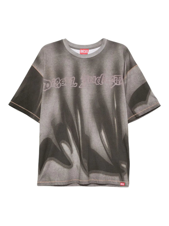 T-Shirt Con Stampa All-Over