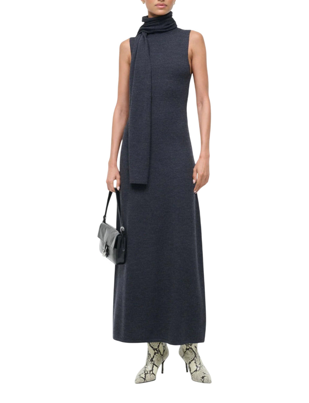 Staud DRESS - Grey | 0cbe6c6cb3995d7378f8ae947b96ba9e2161f2fb