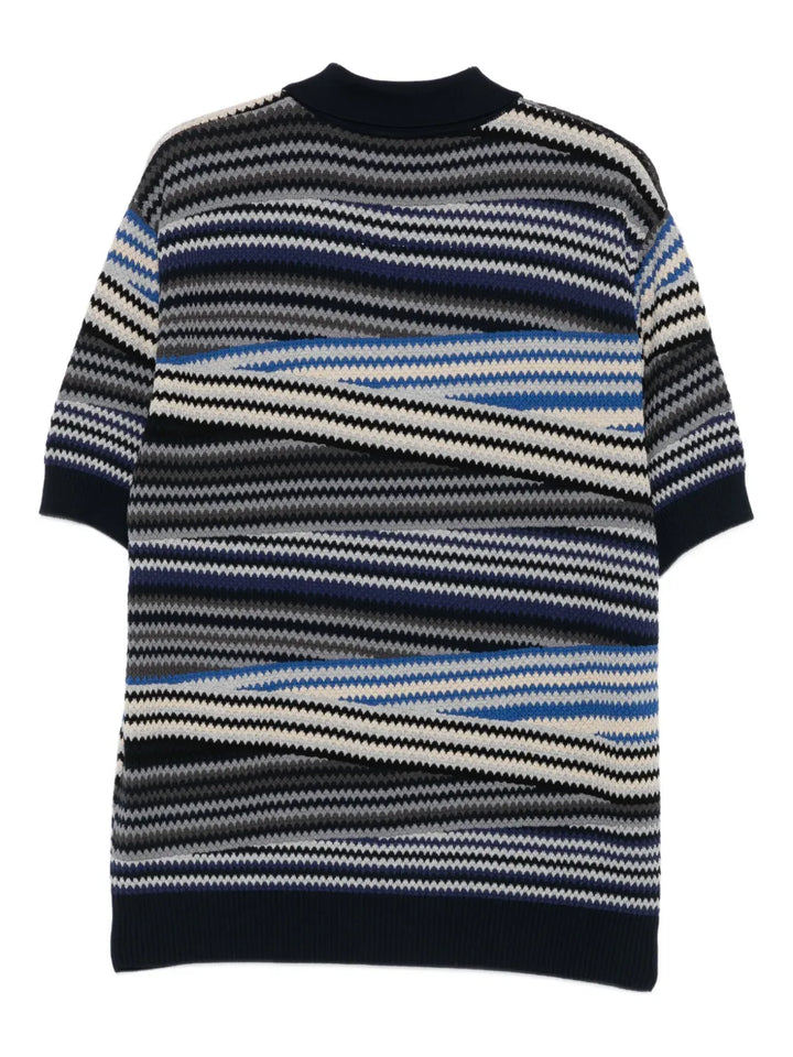 Missoni POLO - Blu | a3c0637eb33125c21d518f64d11d75cc72773a22