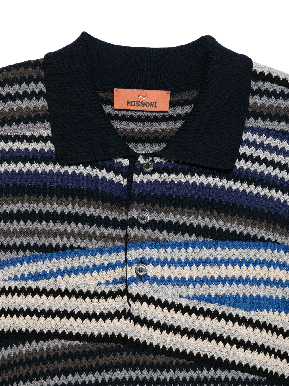 Missoni POLO - Blu | 827e74e58e4f0012d518770c8db1cc03c42a7625