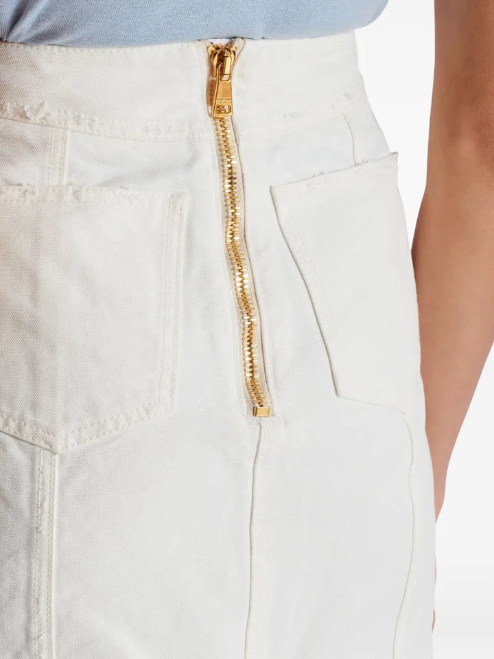 Balmain SKIRT - Bianco | 38541d726f19f2c1eb89d8e872553aa48781ddd3