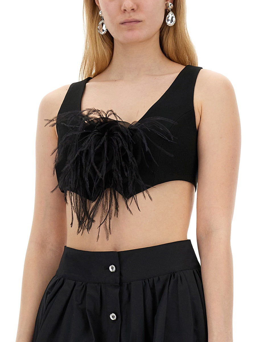 Moschino Top - Nero | Wanan Luxury