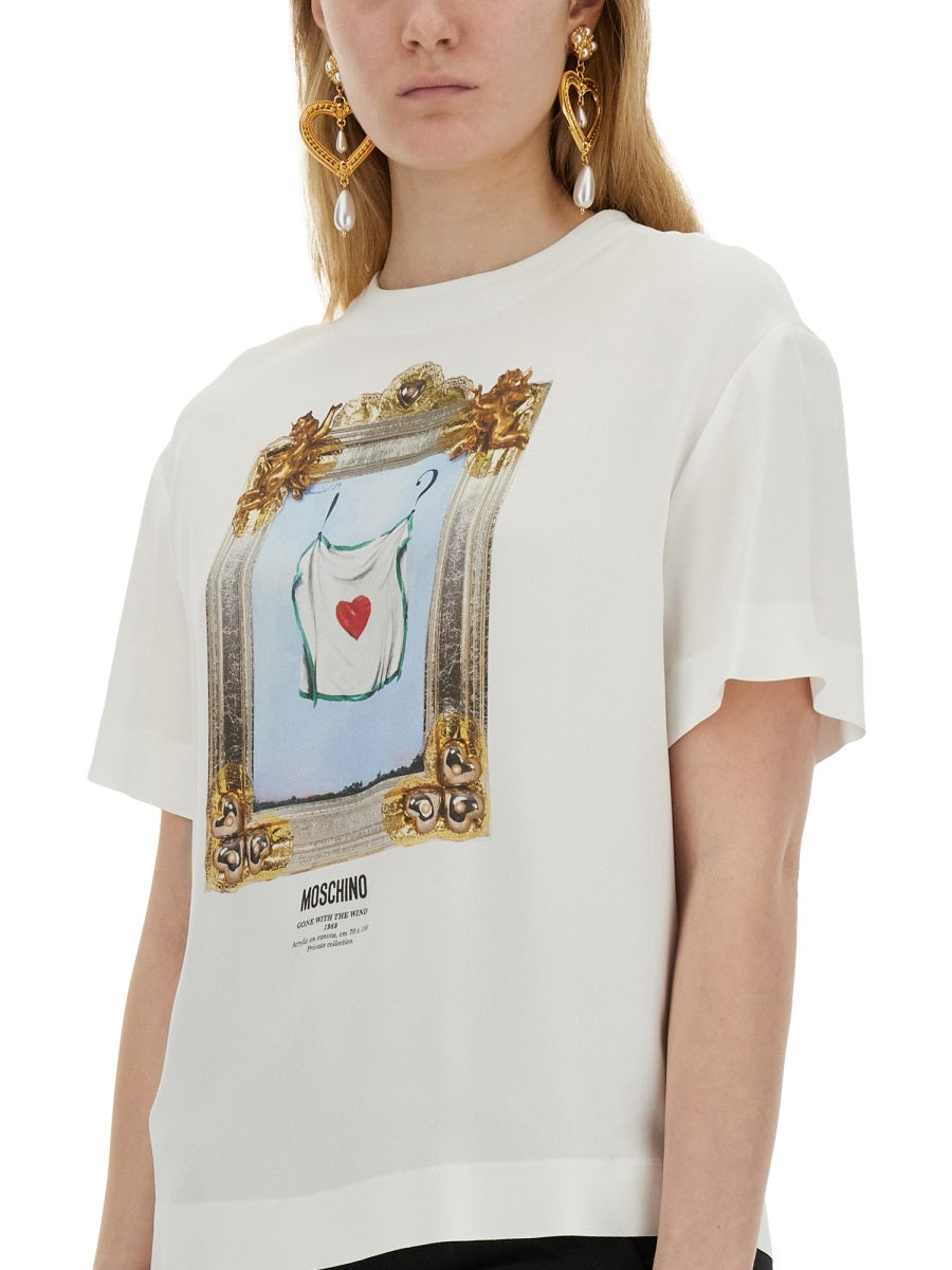 Moschino T shirt - Bianco | Wanan Luxury