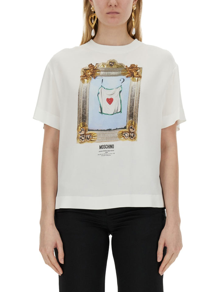 Moschino T shirt - Bianco | Wanan Luxury