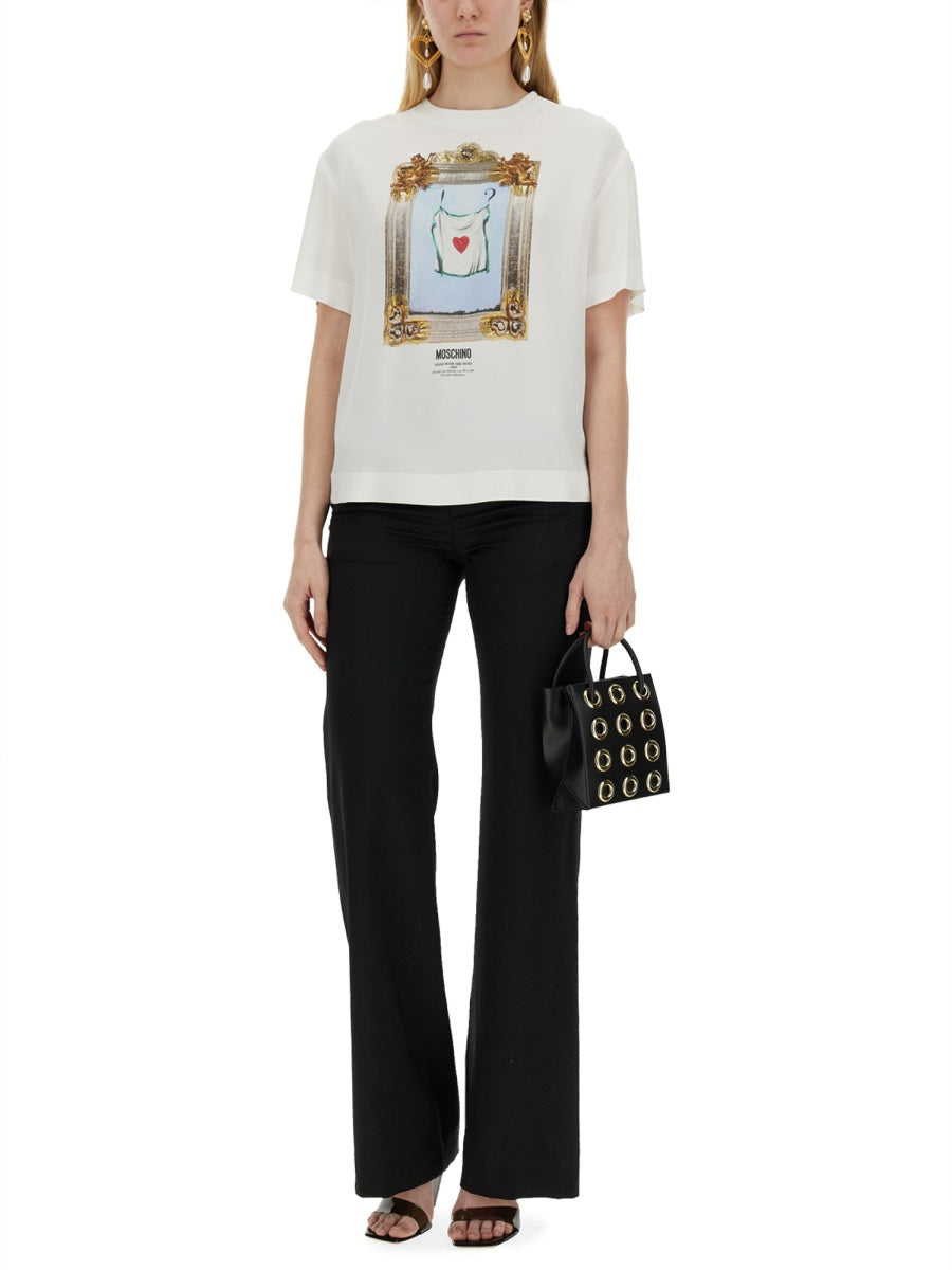 Moschino T shirt - Bianco | Wanan Luxury