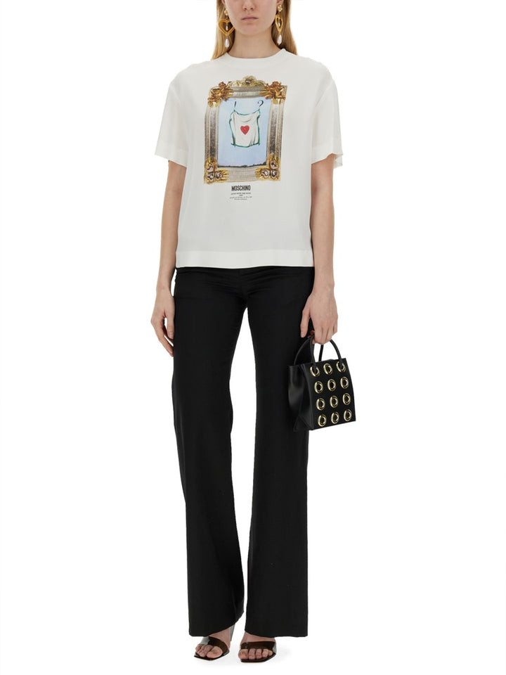 Moschino T shirt - Bianco | Wanan Luxury