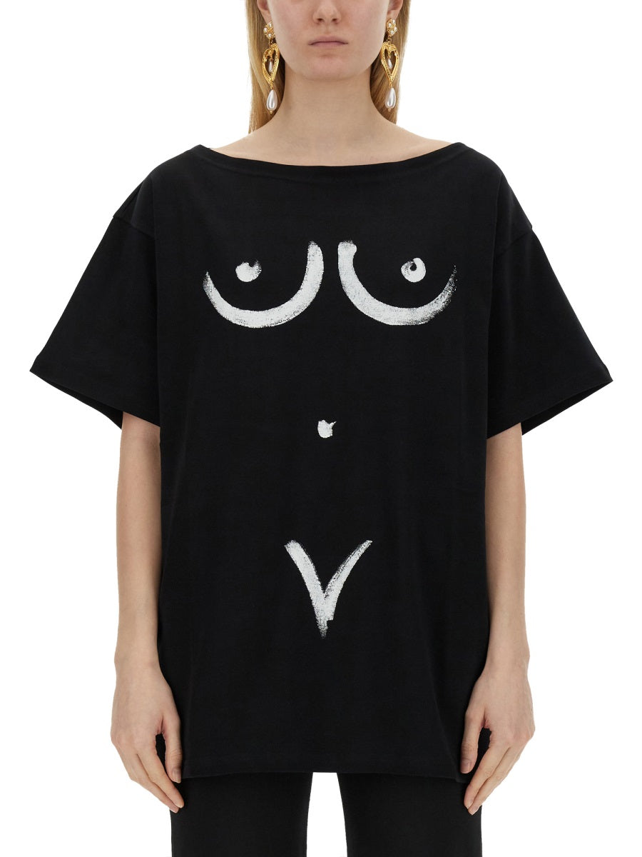 Moschino T shirt - Nero | Wanan Luxury