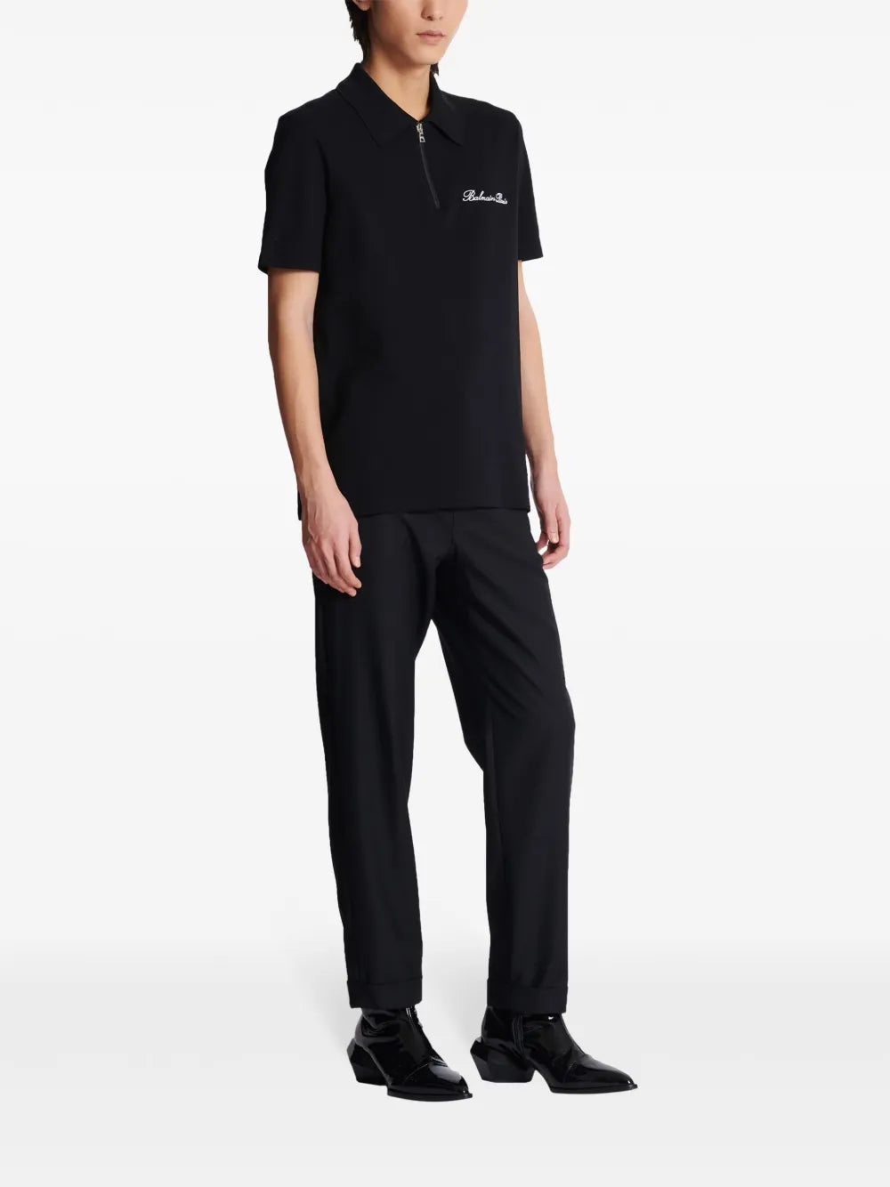 Balmain POLO - Nero | d08a025736d53ee3a6bd8660b8cfd4c031d2ee0e