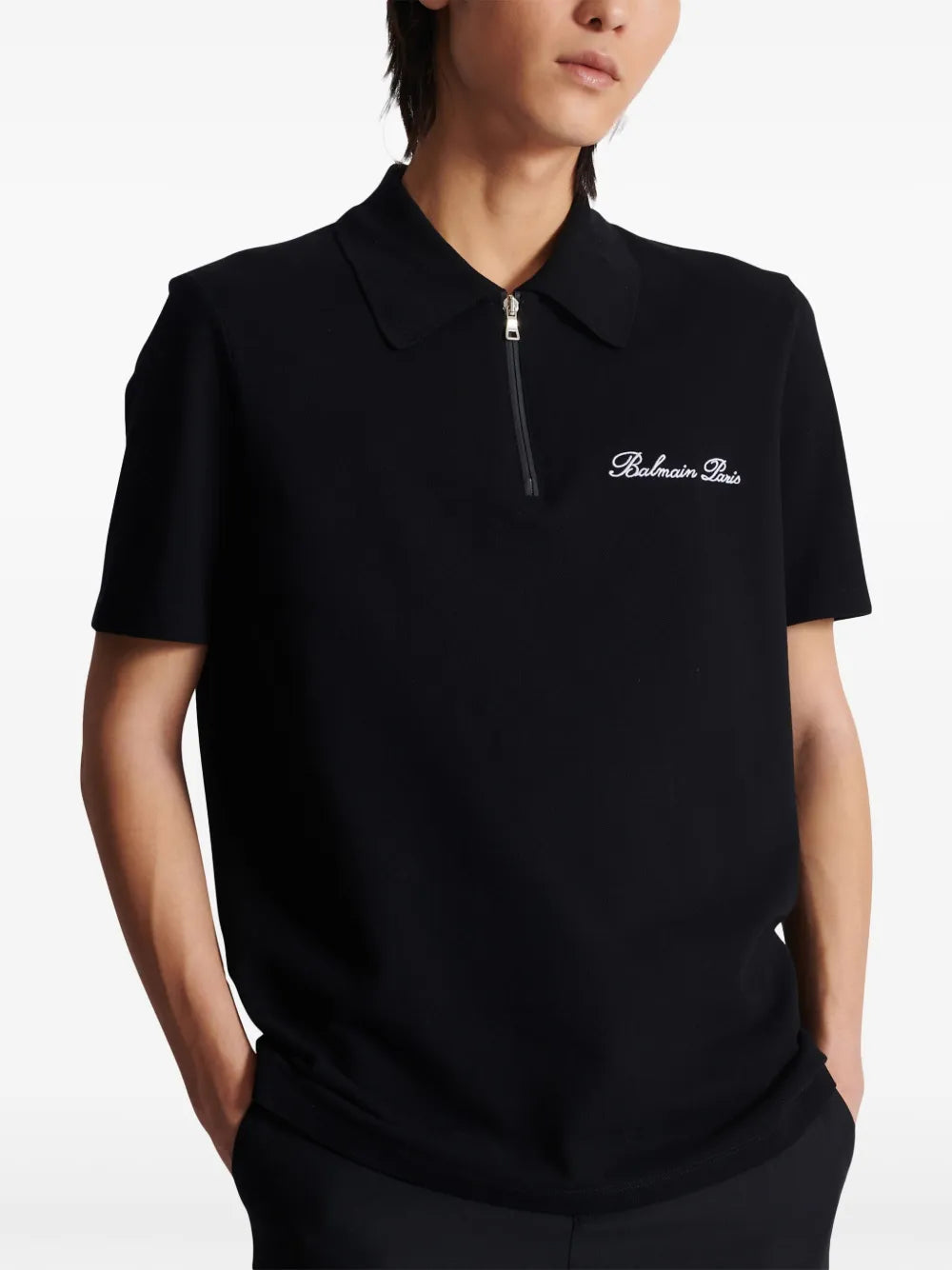 Balmain POLO - Nero | de1dbb4ba25a7207505bf0ae5e7488f00efd48c8