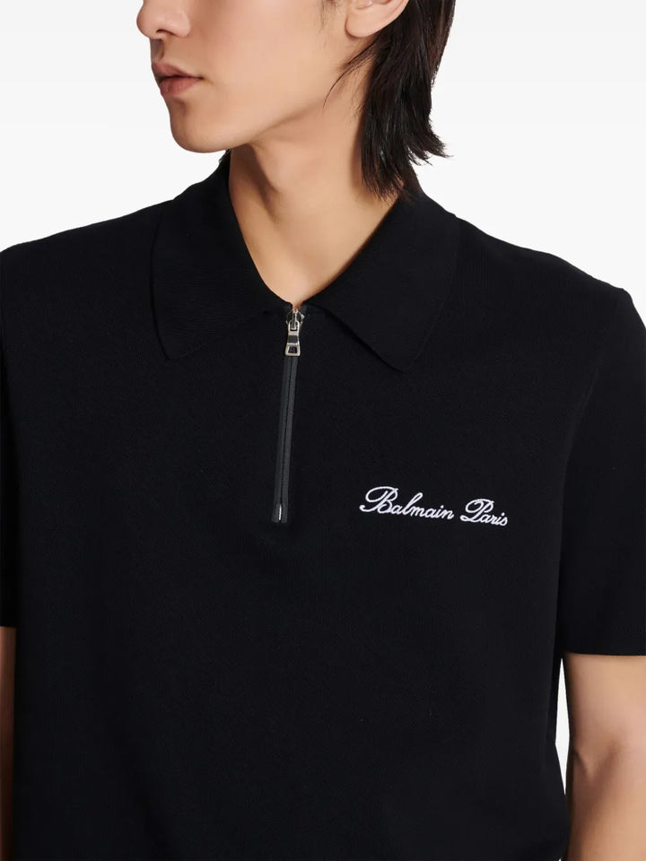 Balmain POLO - Nero | 83f3365b53cf9d8d95a8098046f0da03a56ba304