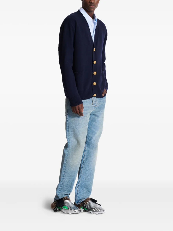 Balmain SWEATER - Blu | d57a127c88c0c9fa198fc1f46f0ef79950acf172