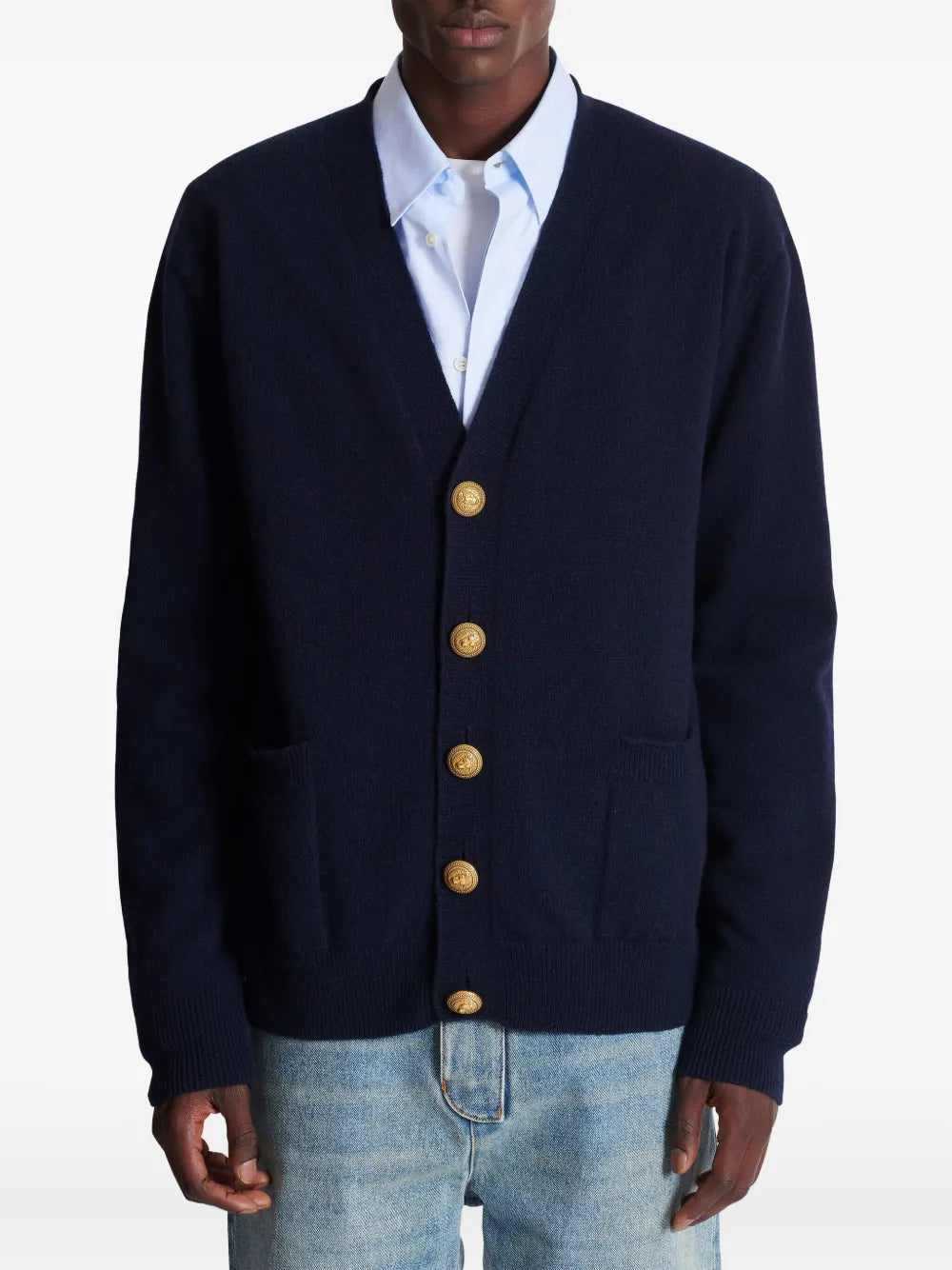 Balmain SWEATER - Blu | f5d59c4aa50b0b87c67e390c2b628220532ebe31