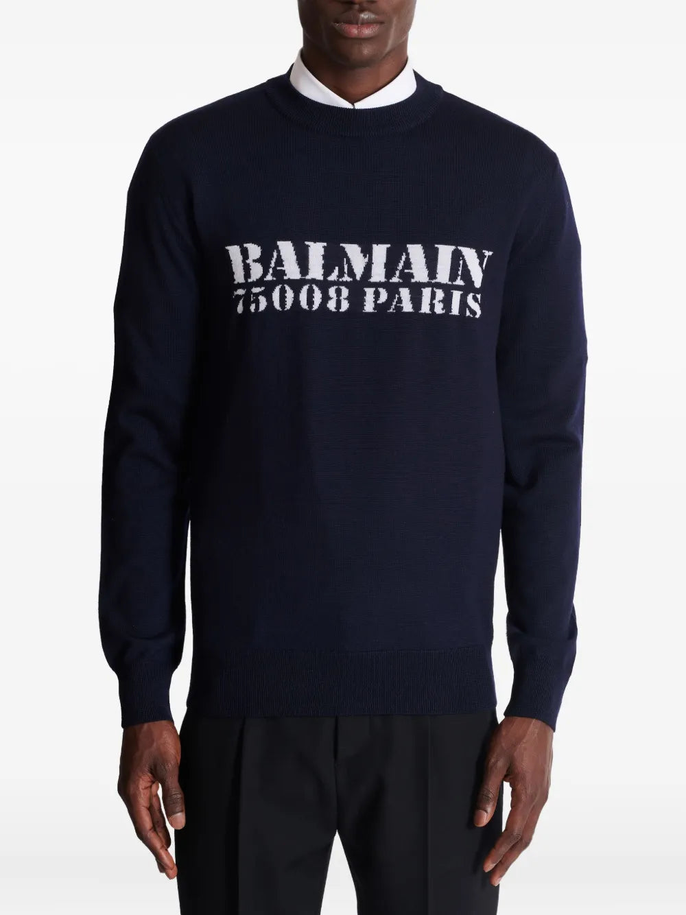 Balmain SWEATER - Blu | e59dd5d6e92f2c11a7310fb3d2db3fdf386c5d86