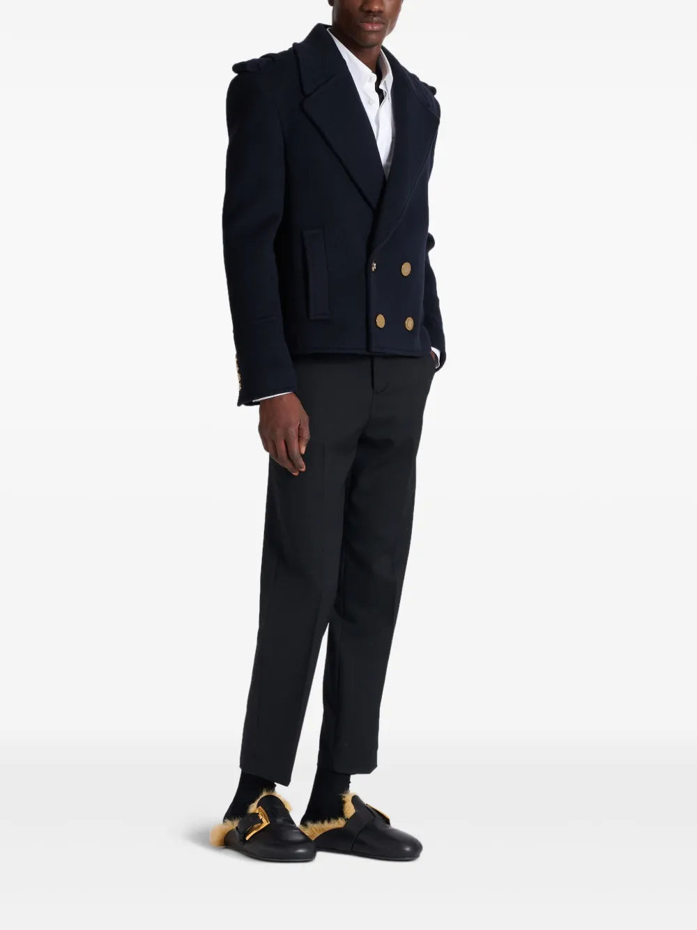 Balmain JACKET - Blu | 1e5270cd22f7bc320f9407e29ec2d1ddb8ed8b68