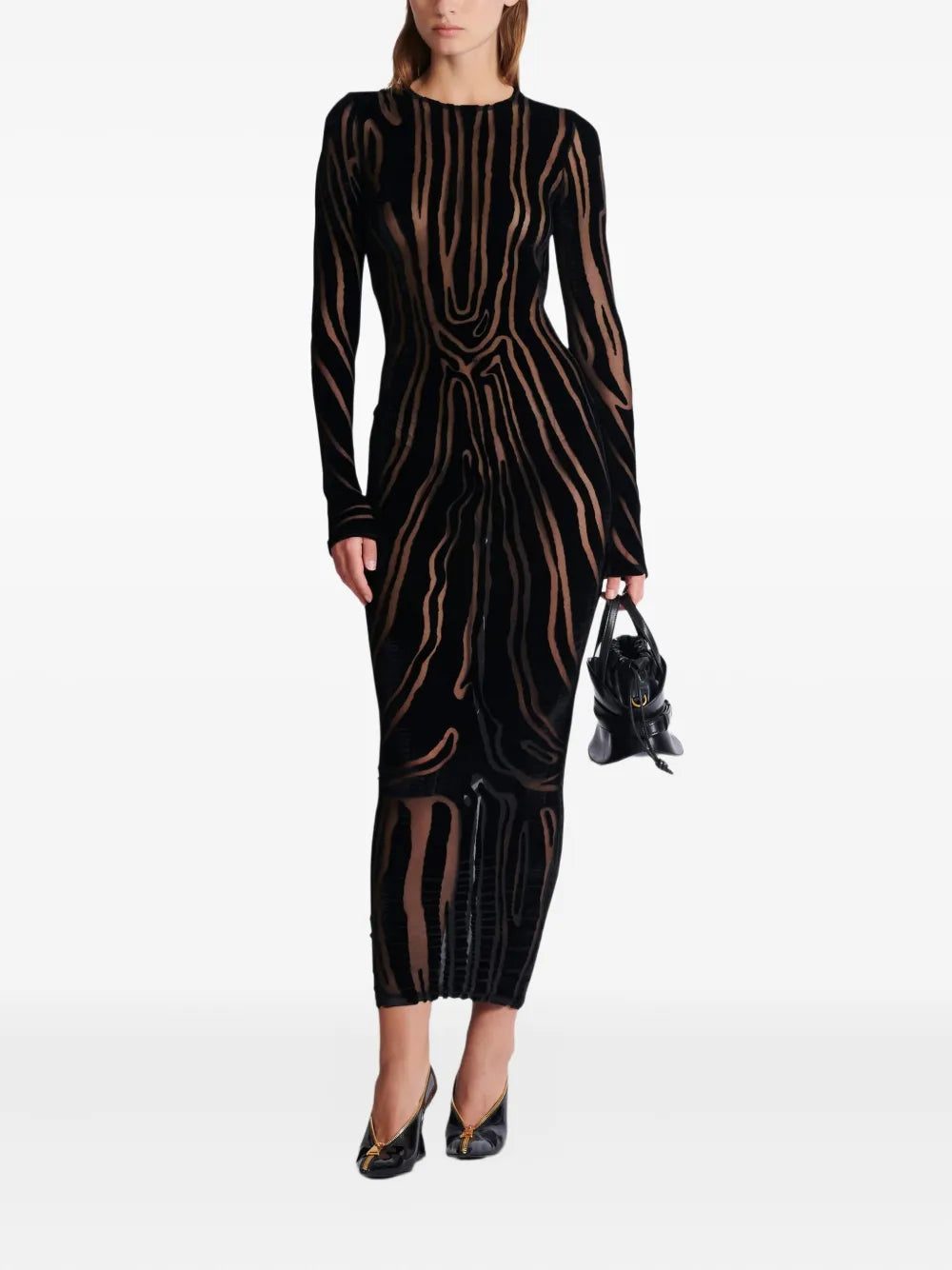 Balmain DRESS - Nero | dffd88e45a1e0314b794319296de147021e43f42