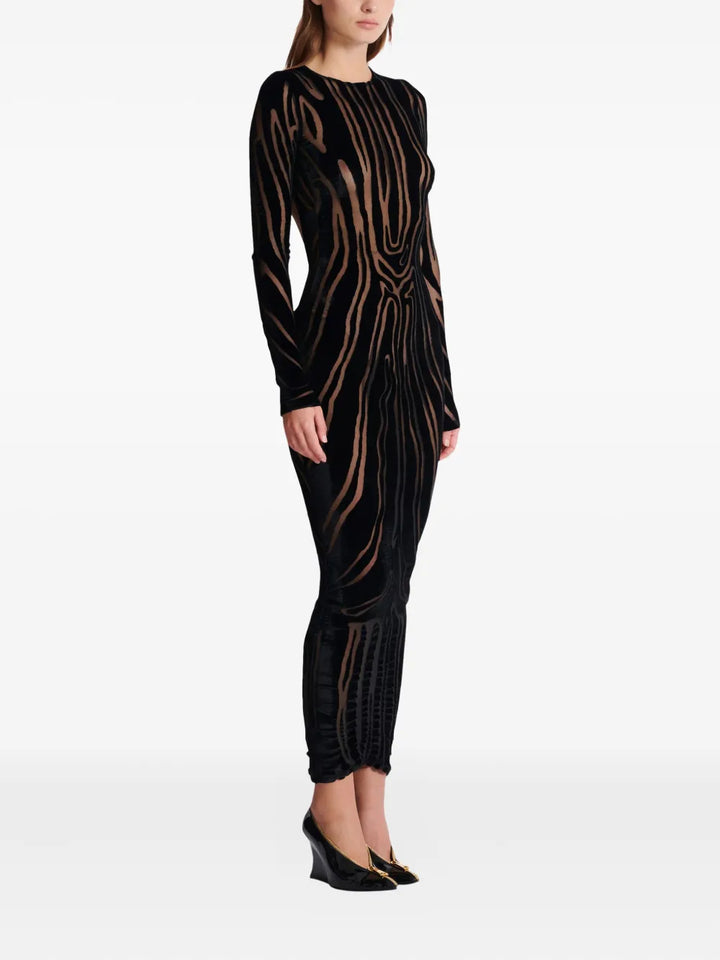 Balmain DRESS - Nero | 056fe9d8b84d50349e10ee0315bff5197119bc2c