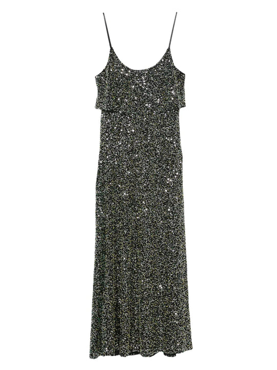 Abito Midi Con Paillettes
