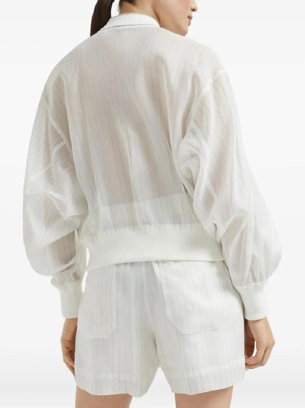 Brunello Cucinelli SWEATER - Bianco | 70f7dce15e77a9c0095775acad9bfcc42341f723