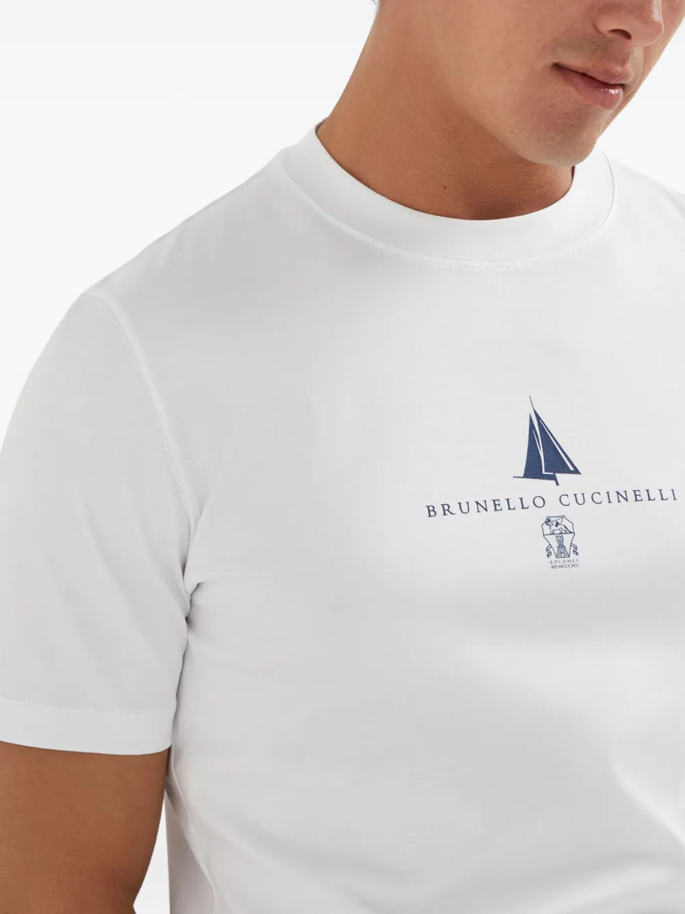 Brunello Cucinelli TSHIRT - Bianco | 68c9cdd4a2a0f9e080cfc6da88d882d1f66efd5f