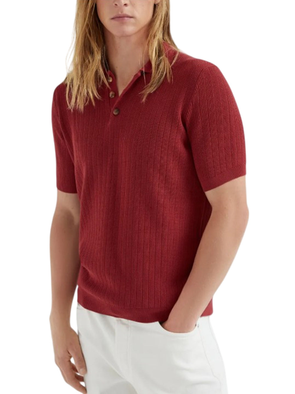 Brunello Cucinelli POLO - Rosso | fd0aa7ce105567dc145aab1132b4e4e6520da4dc