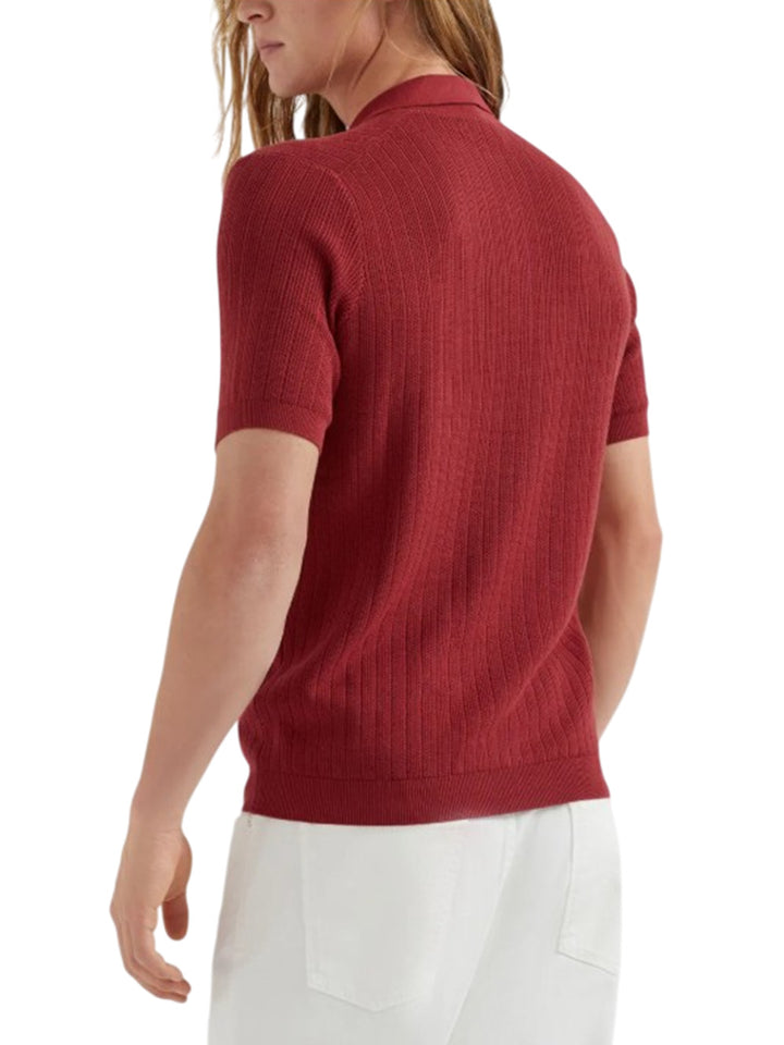 Brunello Cucinelli POLO - Rosso | d233205af0d4392664bab348a2d9e6569c93a3b1