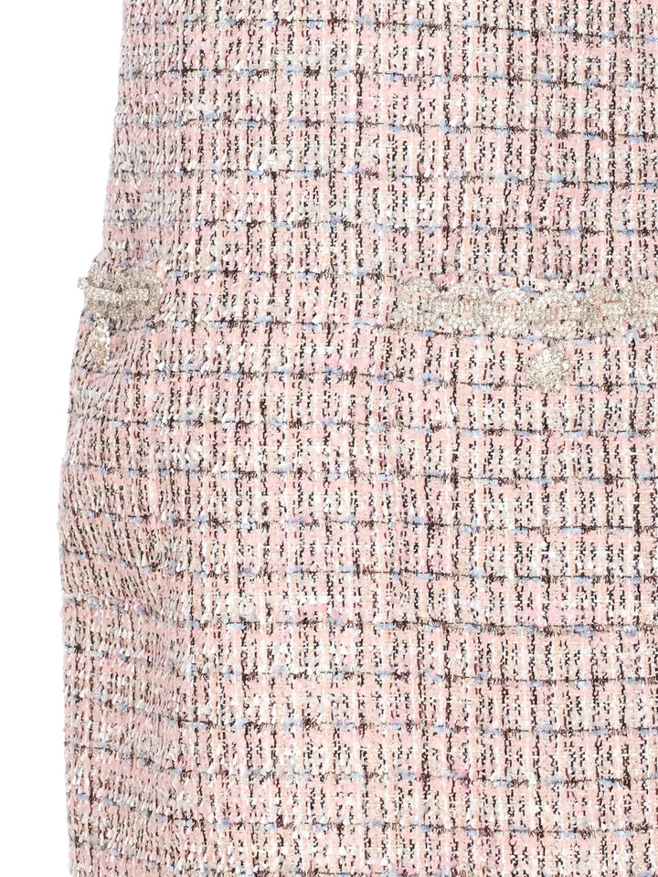 Self-Portrait DRESS - Pink & Purple | 4c6c887a7933c97966c07972b69b6de258320114