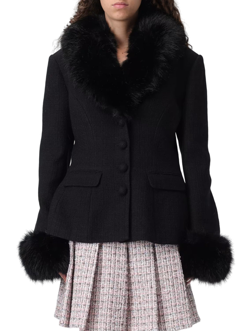 Self-Portrait JACKET - Nero | 3d79438d61b0e7fc4484a7c3e856eb774d98265b