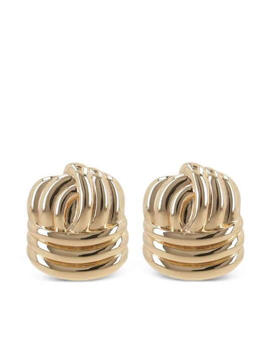 Orecchini Con Design A Nodo